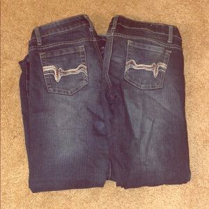Low rise jeans